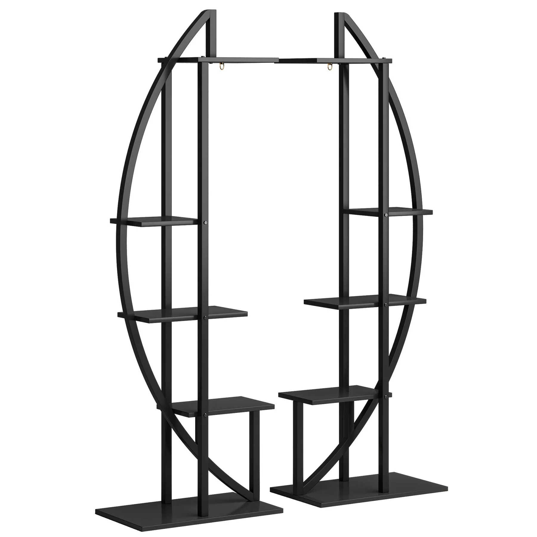 5-Tier Plant Stand Pack of 2, Multi-Layer Bonsai Flower Rack - Image 8