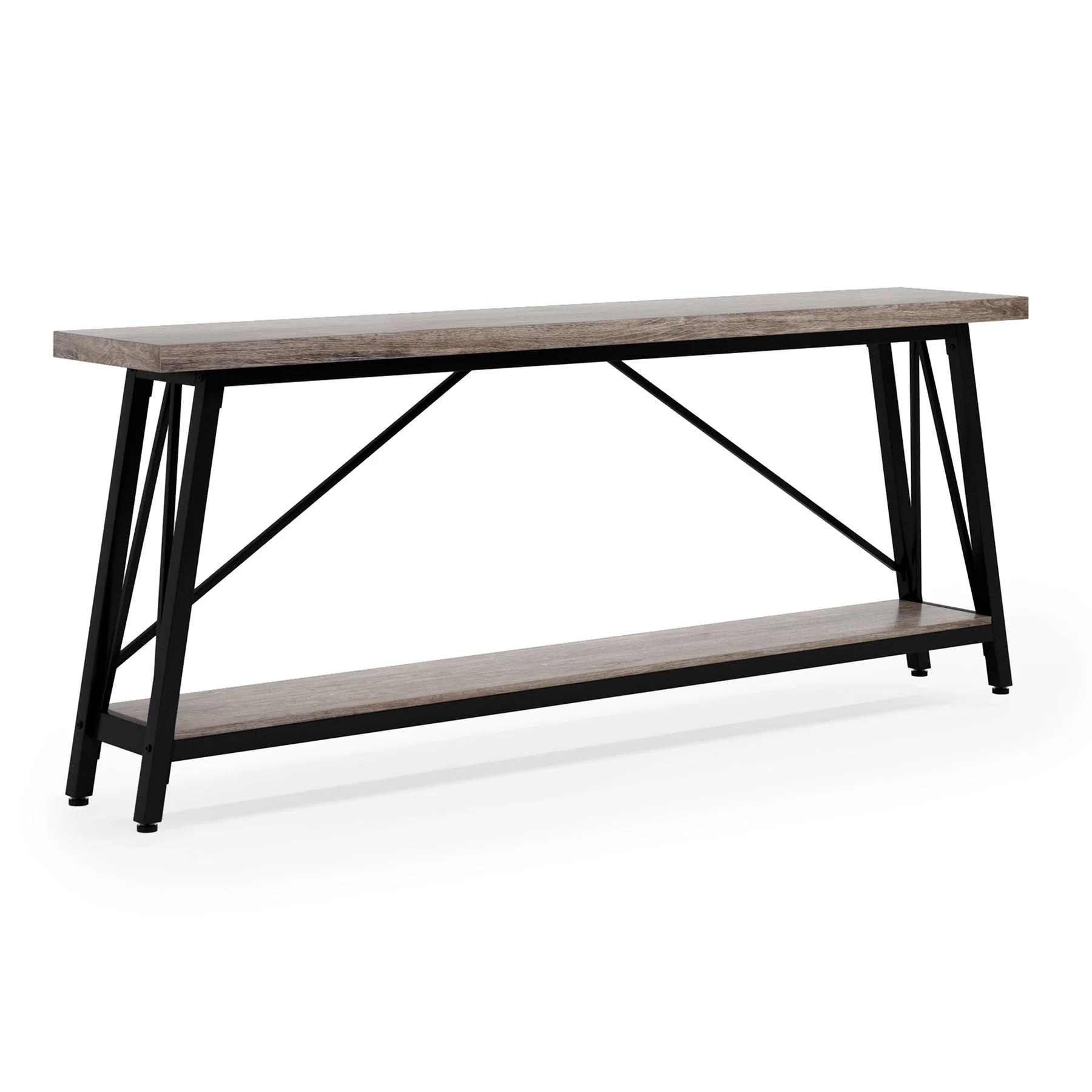70.9" Console Table, Extra Long Sofa Table Behind Couch - Image 13