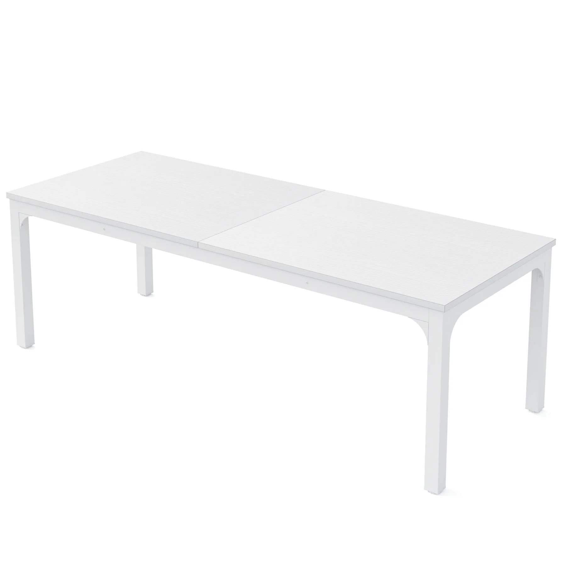 Rectangle Executive Desk, 78.7" Computer Desk 6FT Conference Table - Image 8