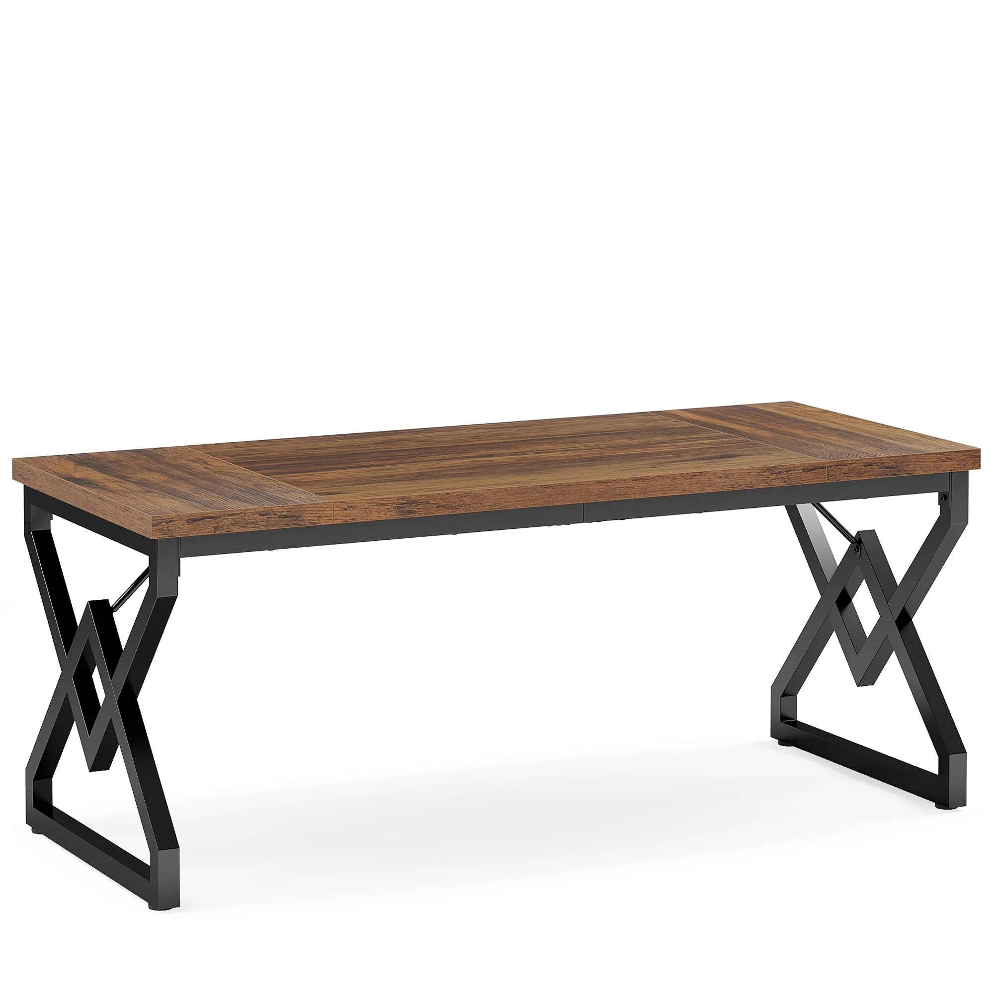 63" Executive Desk, Large Computer Desk for Home Office - Image 10