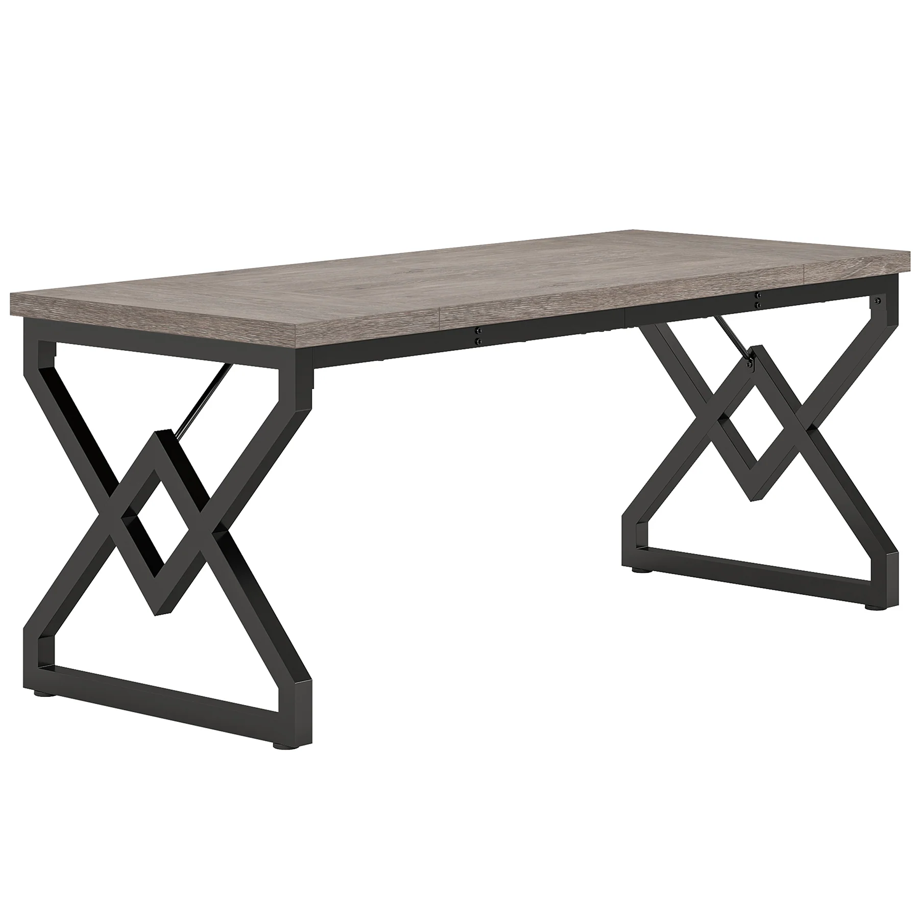 63" Executive Desk, Large Computer Desk for Home Office - Image 7