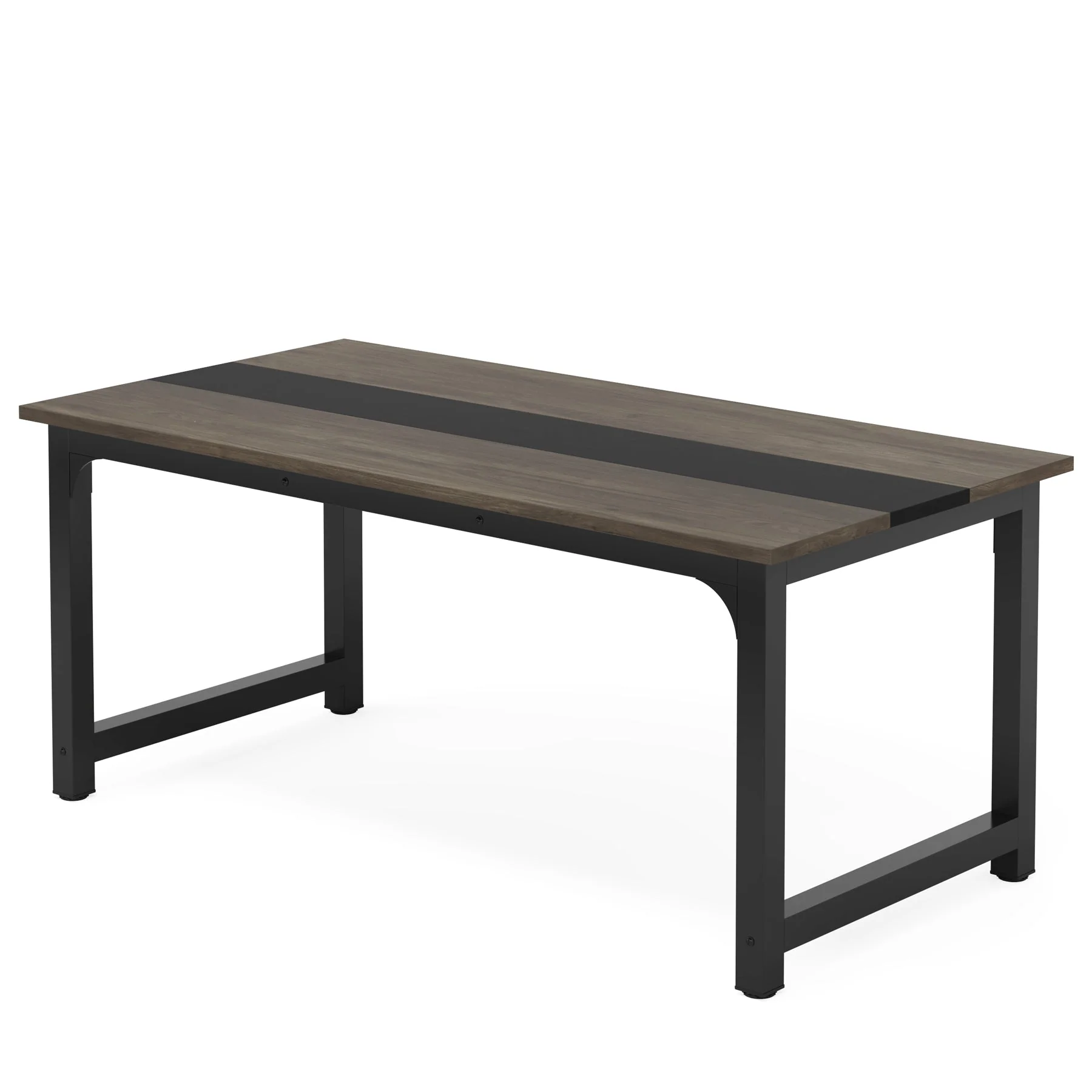 Simple Conference Table, Rectangular Meeting Table Computer Desk - Image 15