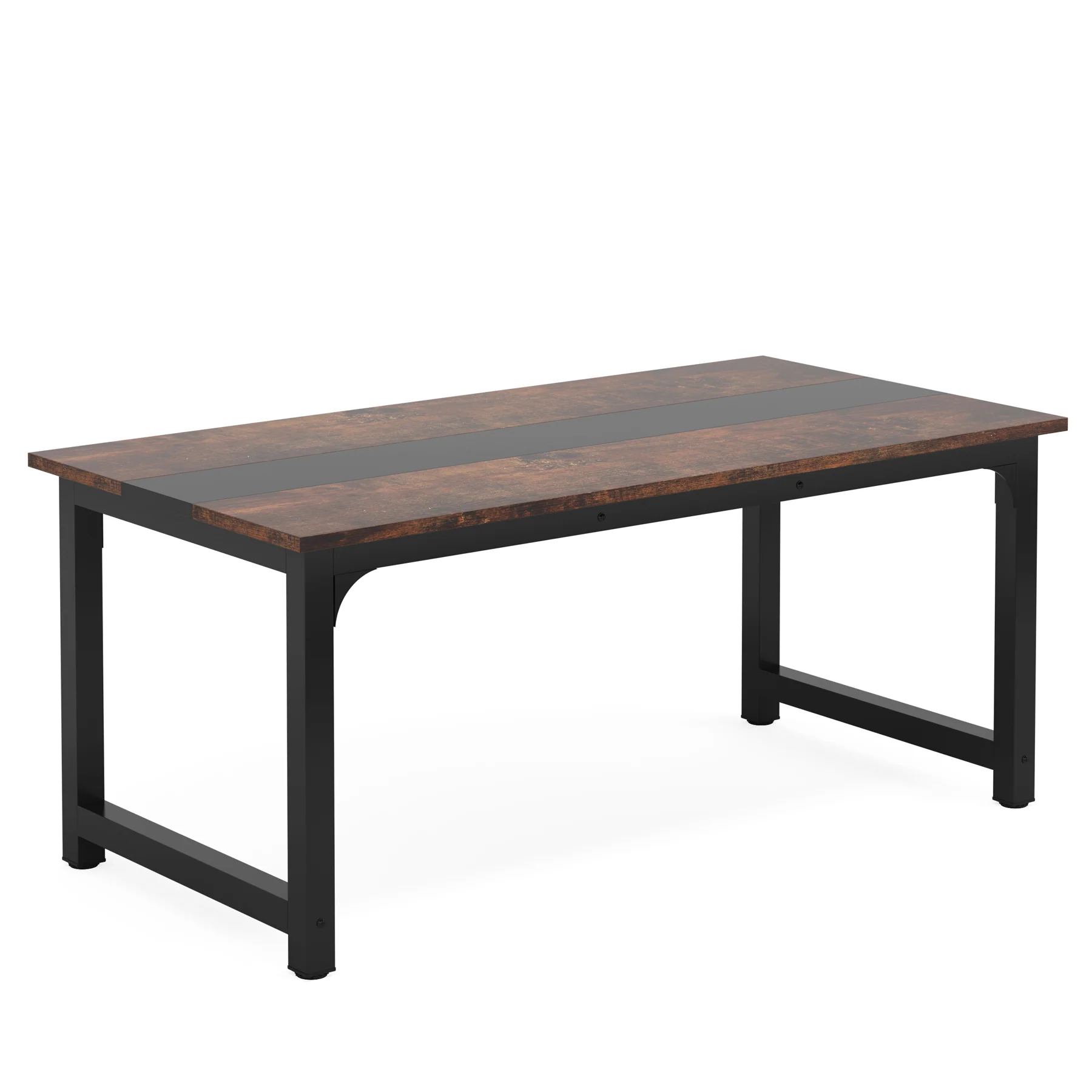 Simple Conference Table, Rectangular Meeting Table Computer Desk - Image 24