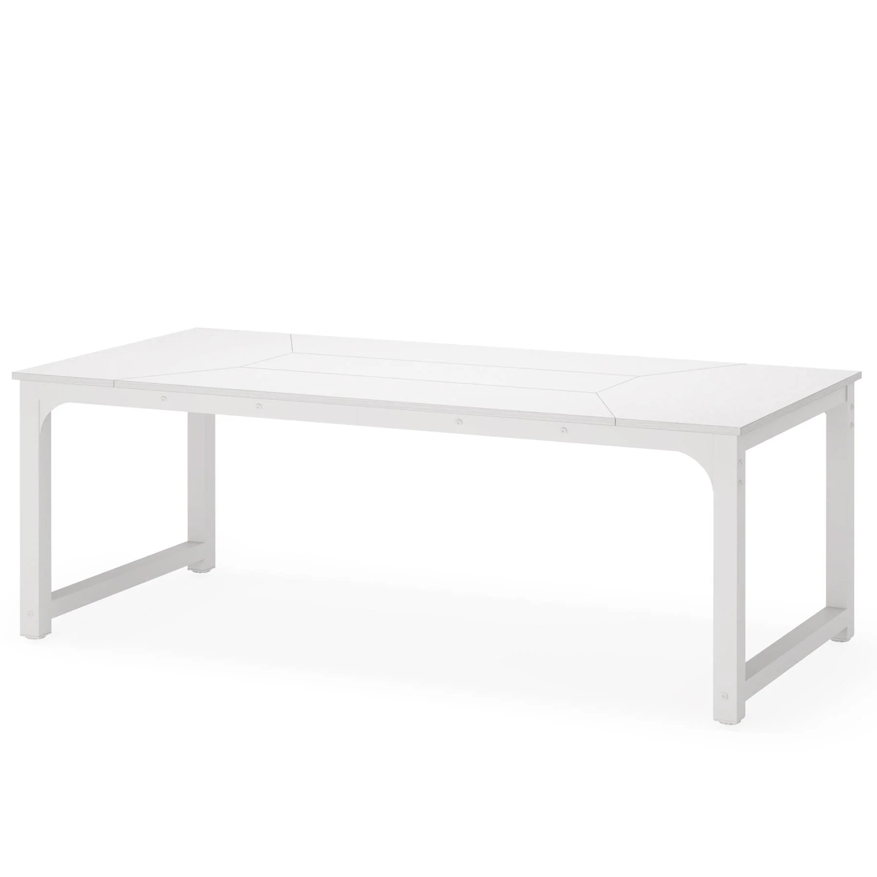 Rectangular Conference Table, 6FT Meeting Seminar Table Computer Desk - Image 10