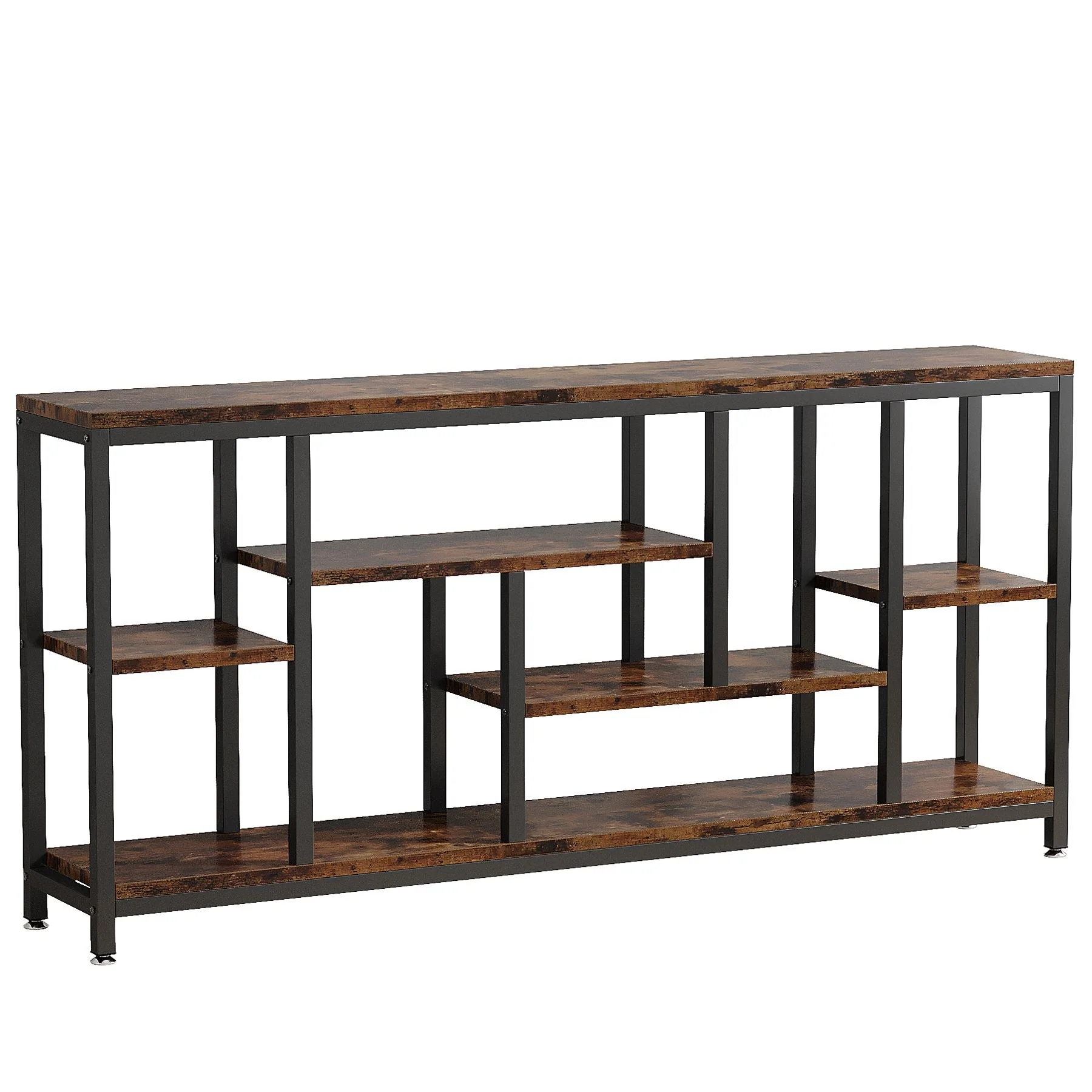 70.9" Console Table Entryway Sofa Table with Storage Shelves - Image 9
