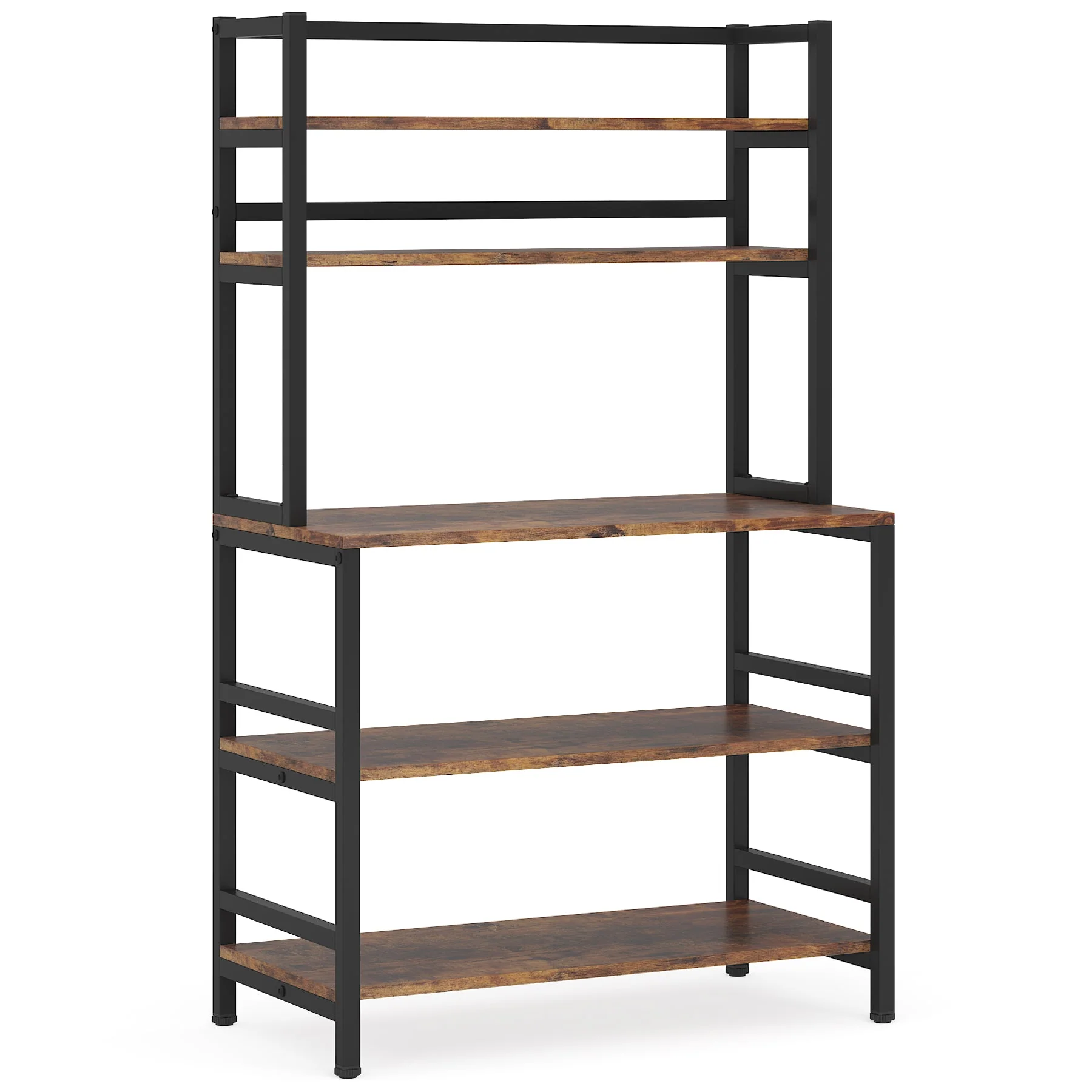 Industrial Kitchen Baker's Rack, 5-Tier Kitchen Utility Storage Shelf - Image 9