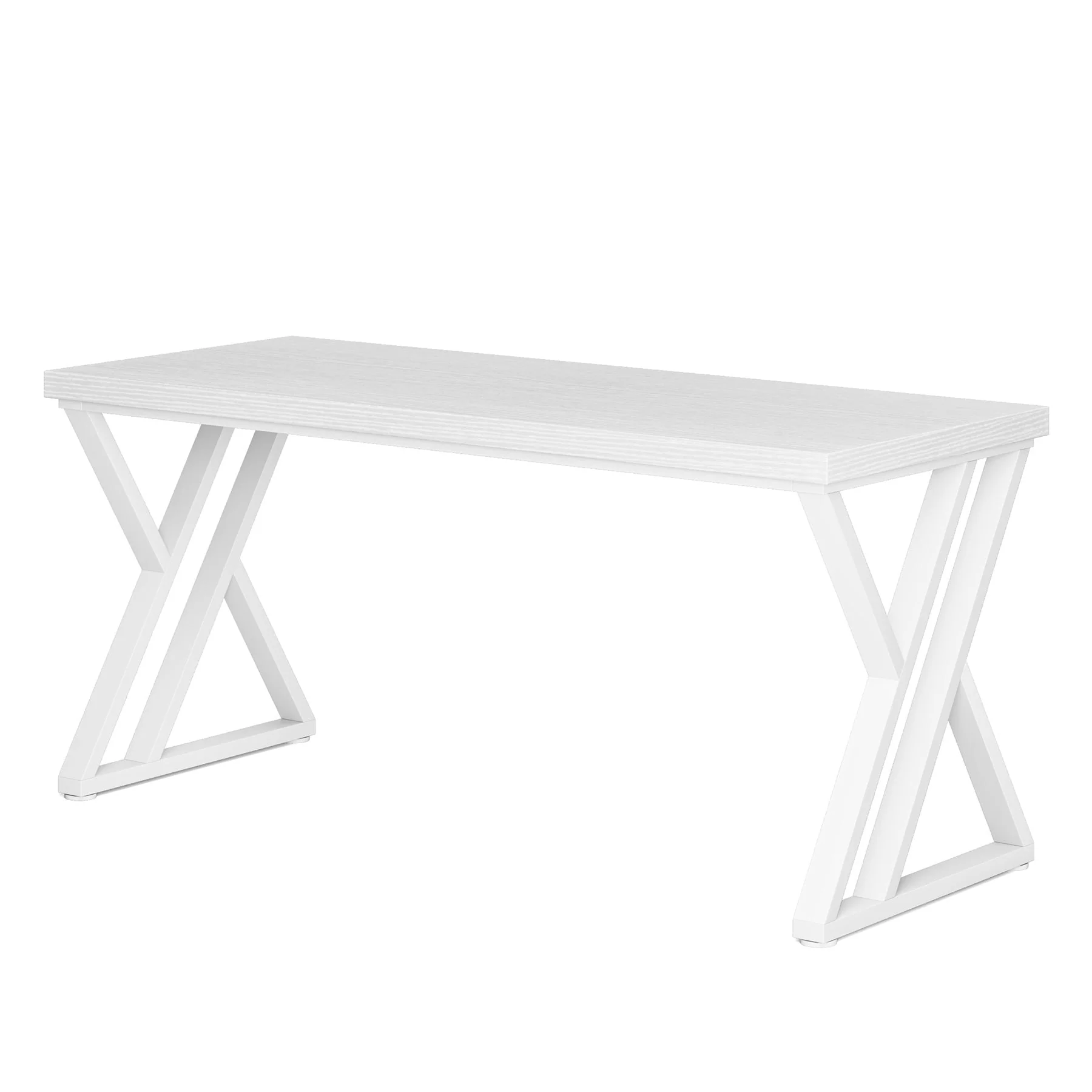 Heavy-Duty Computer Desk, 55" Simple Study Desk Writing Table - Image 12