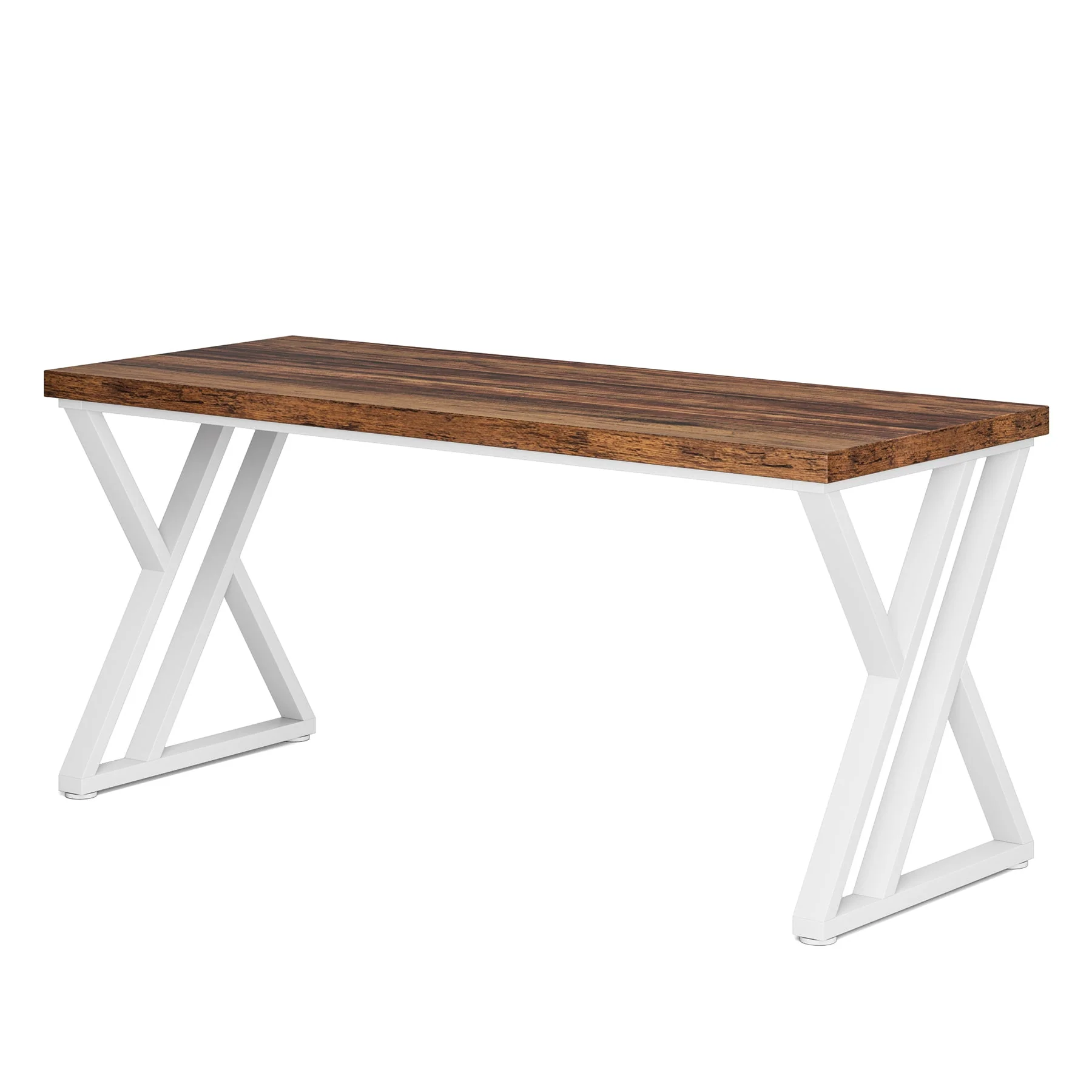 Heavy-Duty Computer Desk, 55" Simple Study Desk Writing Table - Image 15