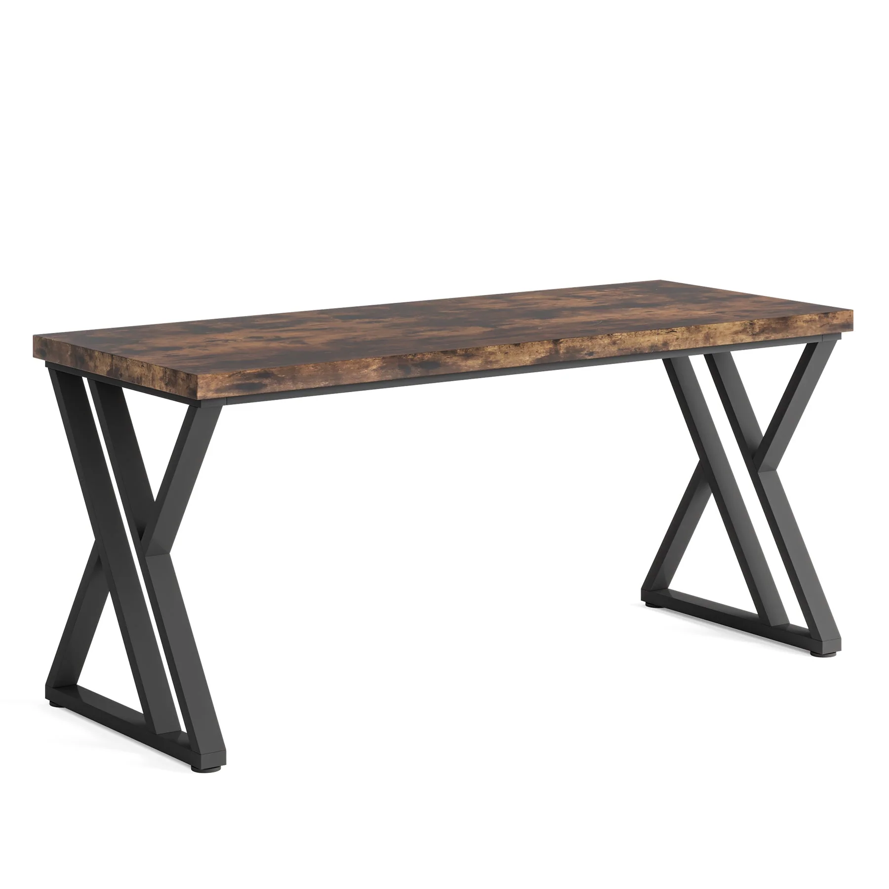 Heavy-Duty Computer Desk, 55" Simple Study Desk Writing Table - Image 16